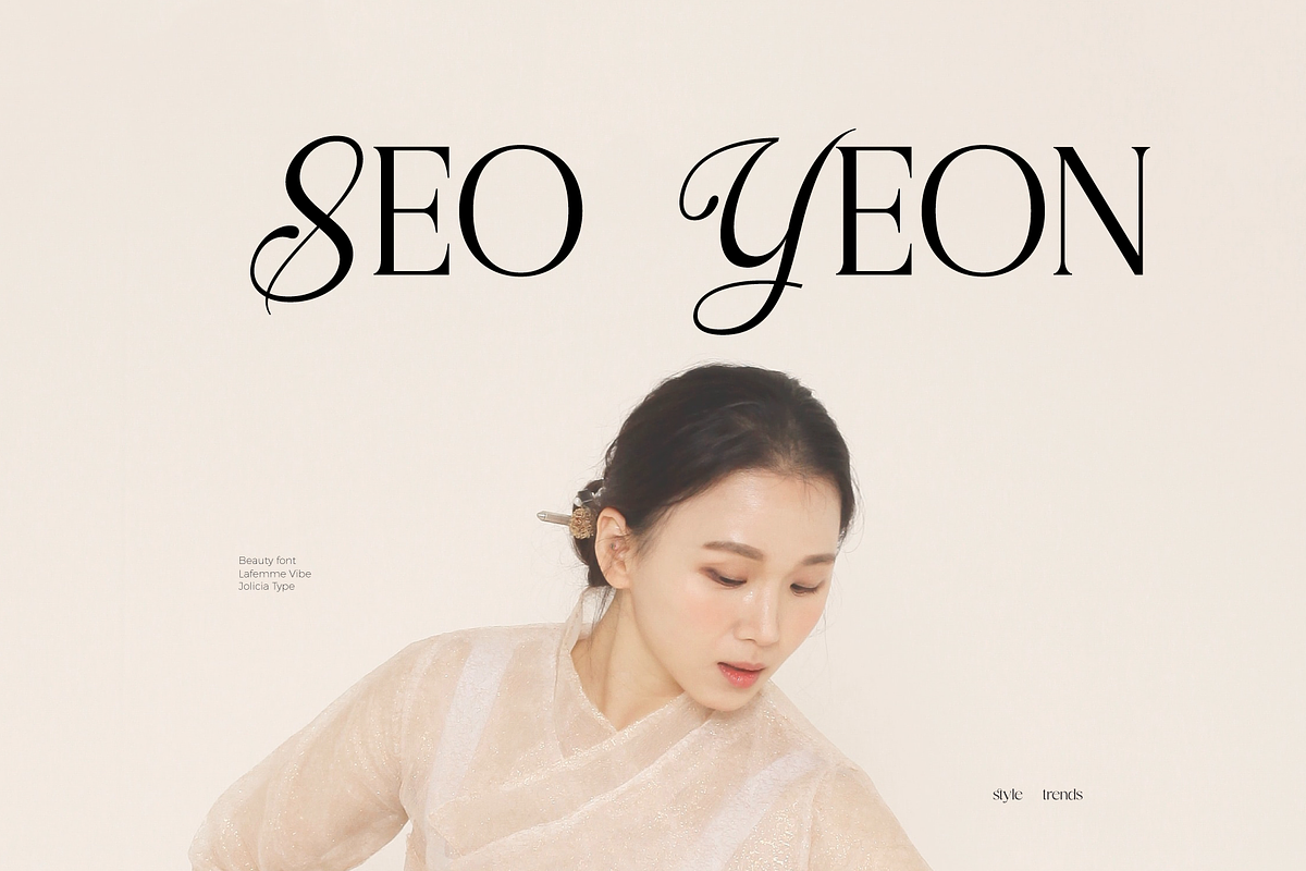 LaFemme Vibe | Serif Font, a Font by Jolicia Type (Photo 9 of 11)