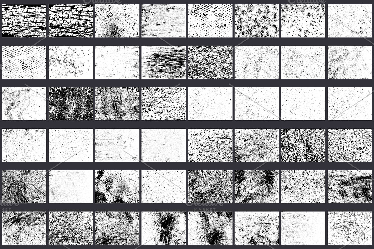 130 Black Grunge Textures, a Texture Graphic by Artemisia_Art (Photo 3 of 10)