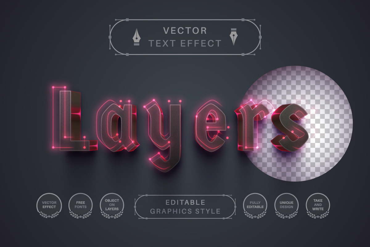Velvet - Editable Text Effect, a Layer Style Add-On by rwgusev (Photo 3 of 5)
