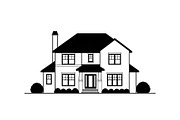 House Home Silhouette Vector Bundle, an Illustration by Amazin_art (Thumbnail 45 of 51)