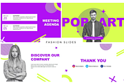 Pop-Art Powerpoint Template, a Presentation Template by PaperMoon (Thumbnail 3 of 4)