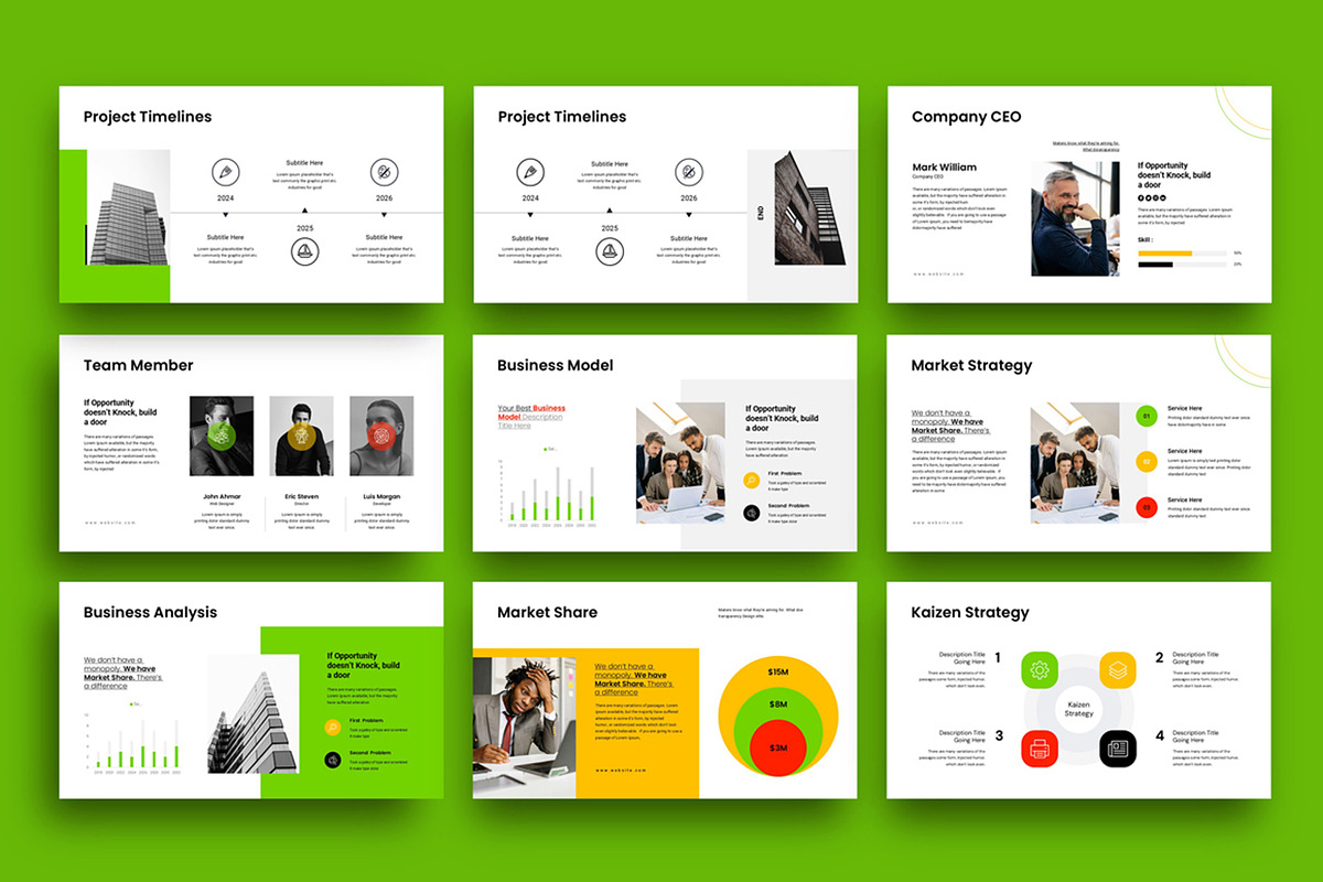 Simple Minimal Business Presentation, a Presentation Template by Dream-Lab (Photo 4 of 5)