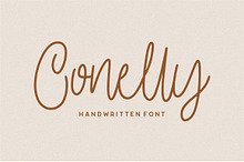 Conelly - Handwritten Font