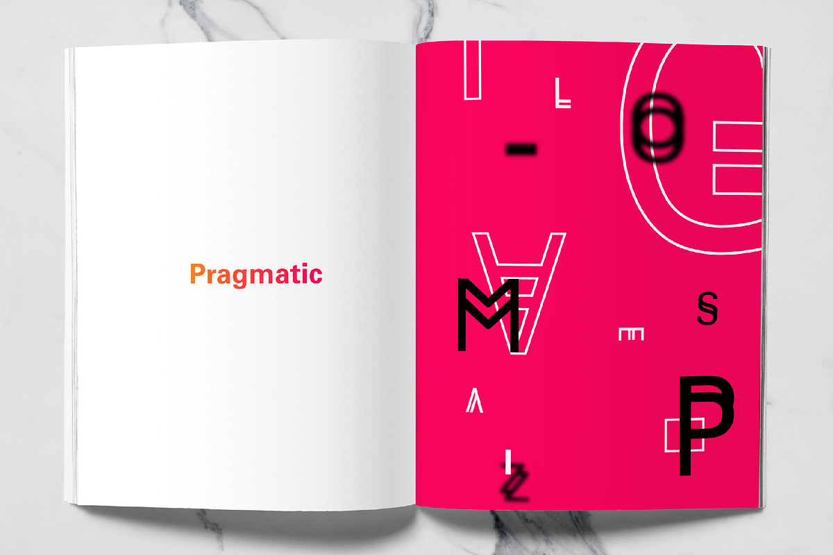 Luzy | 3 Weight Transcendent Font preview 4