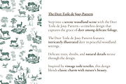 Deer Toile de Jouy Pattern, a Background Graphic by Hughes Studio (Thumbnail 3 of 7)