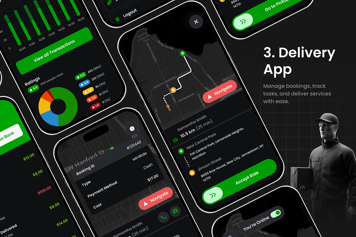 All in One Delivery App | DeliQuick preview 7