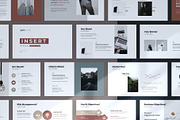 Insert Modern Google Slides Template, a Presentation Template by WhiteGraphic (Thumbnail 1 of 14)