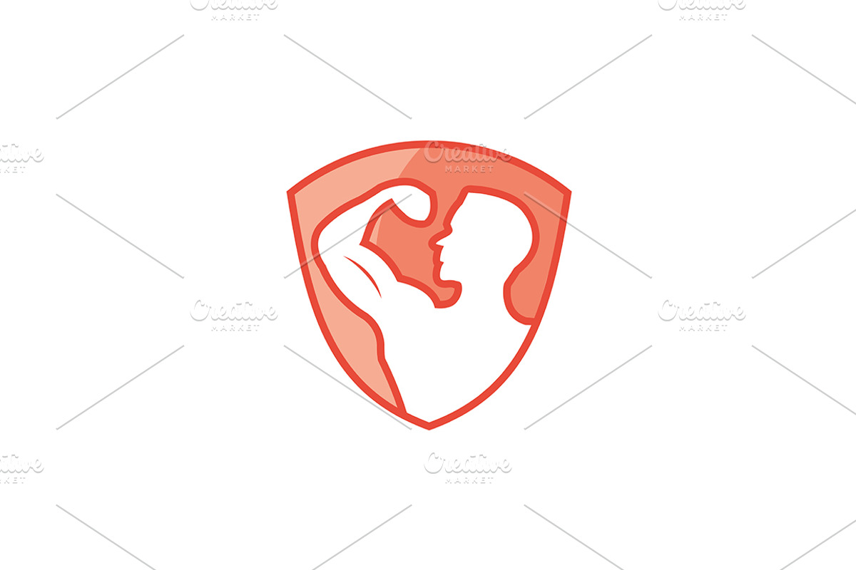 20 Logo Fitness Gym Templates Bundle, a Branding & Logo Template by Friendesigns (Photo 18 of 21)