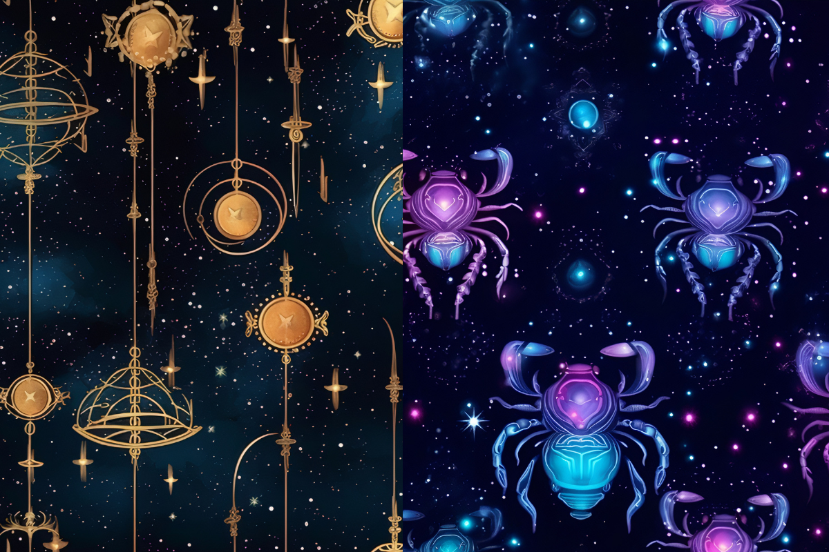 Zodiac Seamless Digital Paper, a Pattern Graphic by Agnesagraphic (ID 95) (Photo 4 of 7)