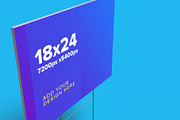 Corrugated Yard Sign Mockup, an Advertising Mockup by IFBdesign (Thumbnail 9 of 11)