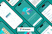 Health care app design, a Design Template by RayeesKhan (Thumbnail 3 of 3)