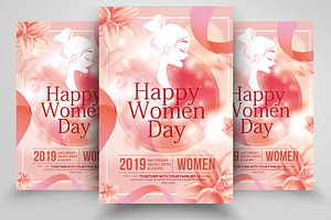 Women's Day Psd Flyers Template