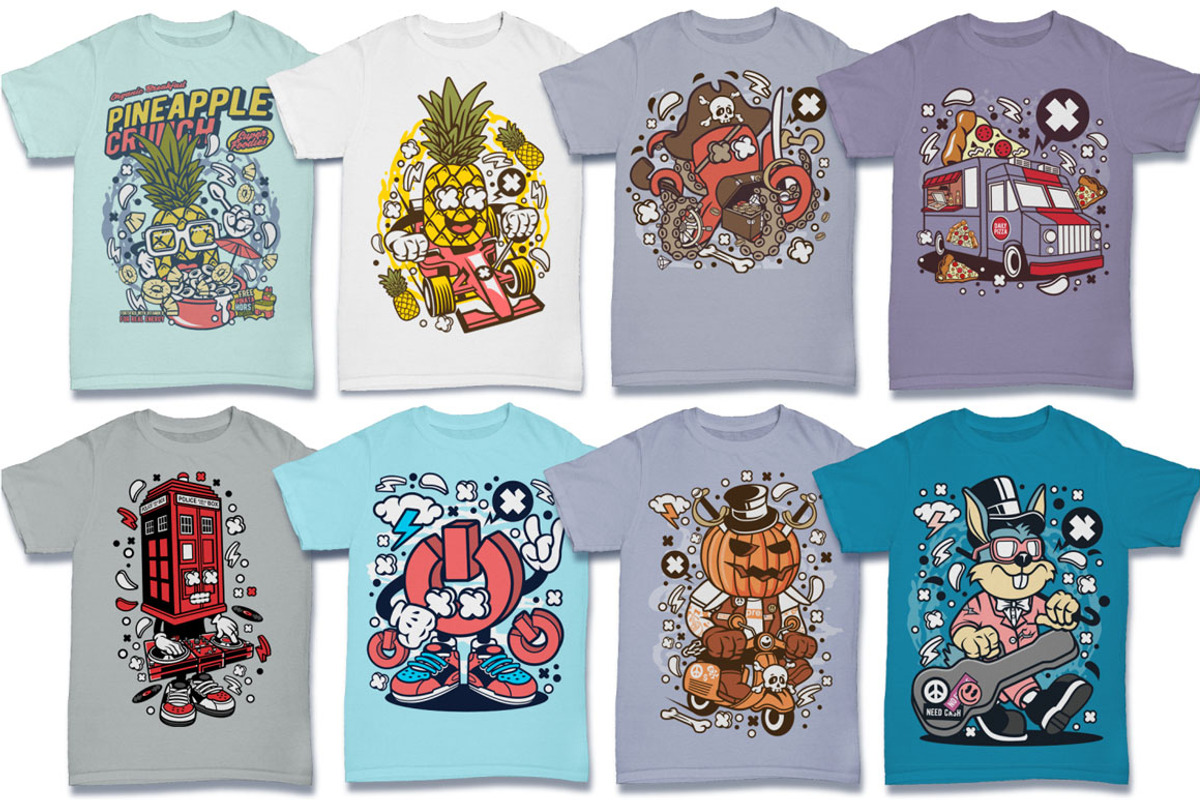 Cartoon Vector 6 Design Bundle, an Illustration by roach_graphic (Photo 17 of 29)