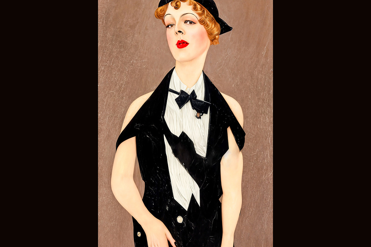 Vintage Fashion Illustration Pack, a Person Illustration by StockVerse Creative (Photo 3 of 7)