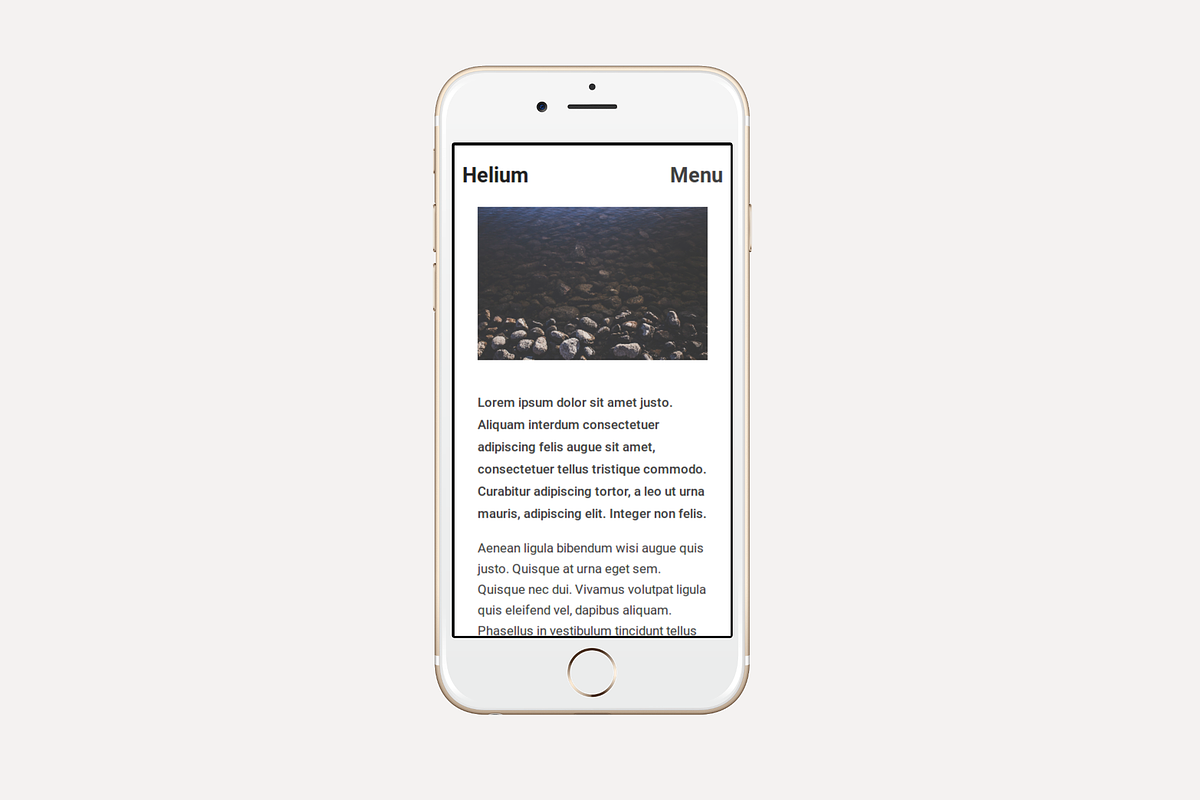 Helium Tumblr Theme, a Websites & App Template by Staffmedia (Photo 2 of 2)