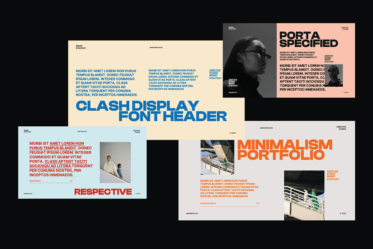 Marthens - Brand Strategy PowerPoint, a Presentation Template by Creatorism (Photo 8 of 10)