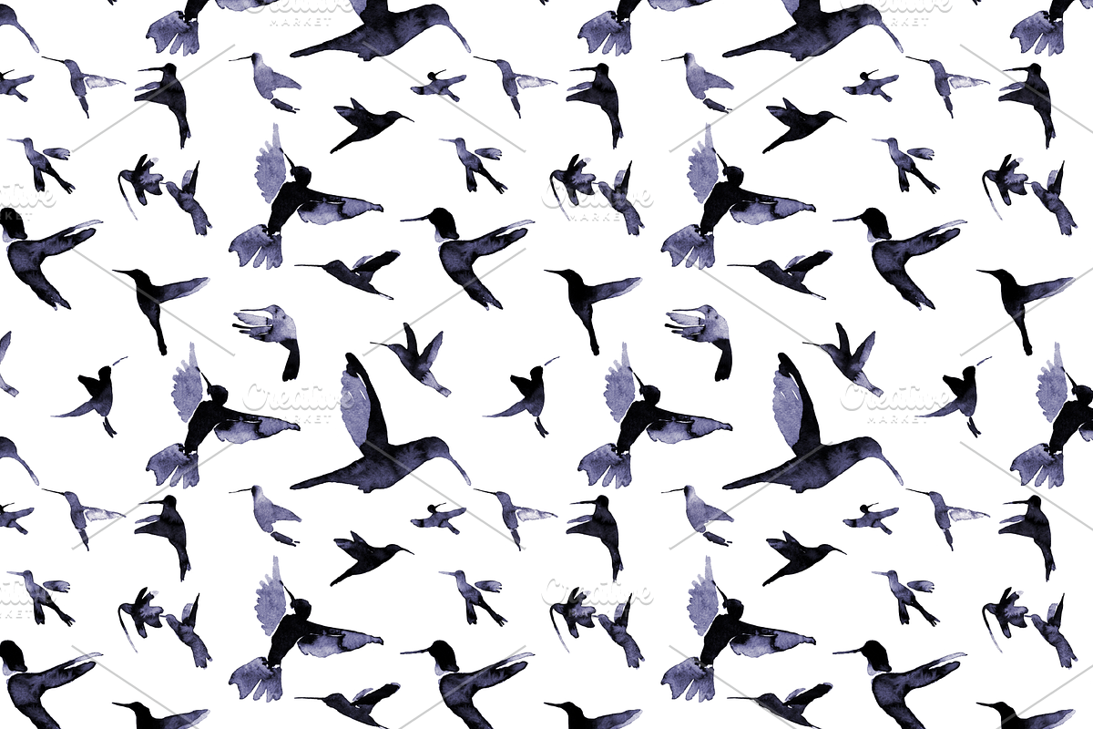 INK DREAMS: FLYING BIRDS, a Food Illustration by HANNA V (Photo 7 of 12)