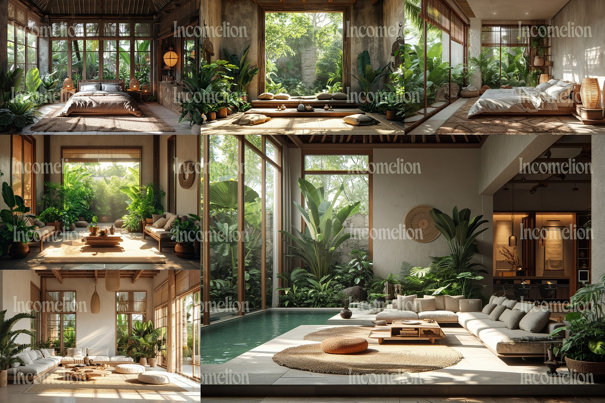 24 Exotic Tropical Bali Interiors, an Architecture Photo by Incomelion (Photo 5 of 6)