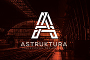 Letter A Structure Line, a Branding & Logo Template by Maximum Designstudio (Thumbnail 1 of 3)