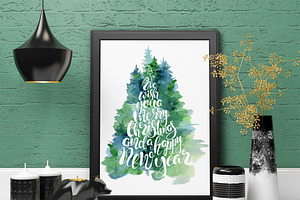 Christmas Watercolor Cards Vol.3