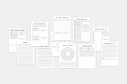 InDesign Planner Bundle Pack Vol.25, a Stationery Template by MNT-Creator (Thumbnail 2 of 10)