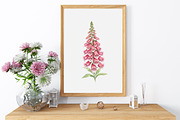 Whimsical Easter Foxglove Clipart, an Illustration by GatewayDesign (Thumbnail 5 of 5)