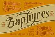 Zaphyre Antique Font, a Blackletter Font by TypeClassHeroes (Thumbnail 1 of 10)