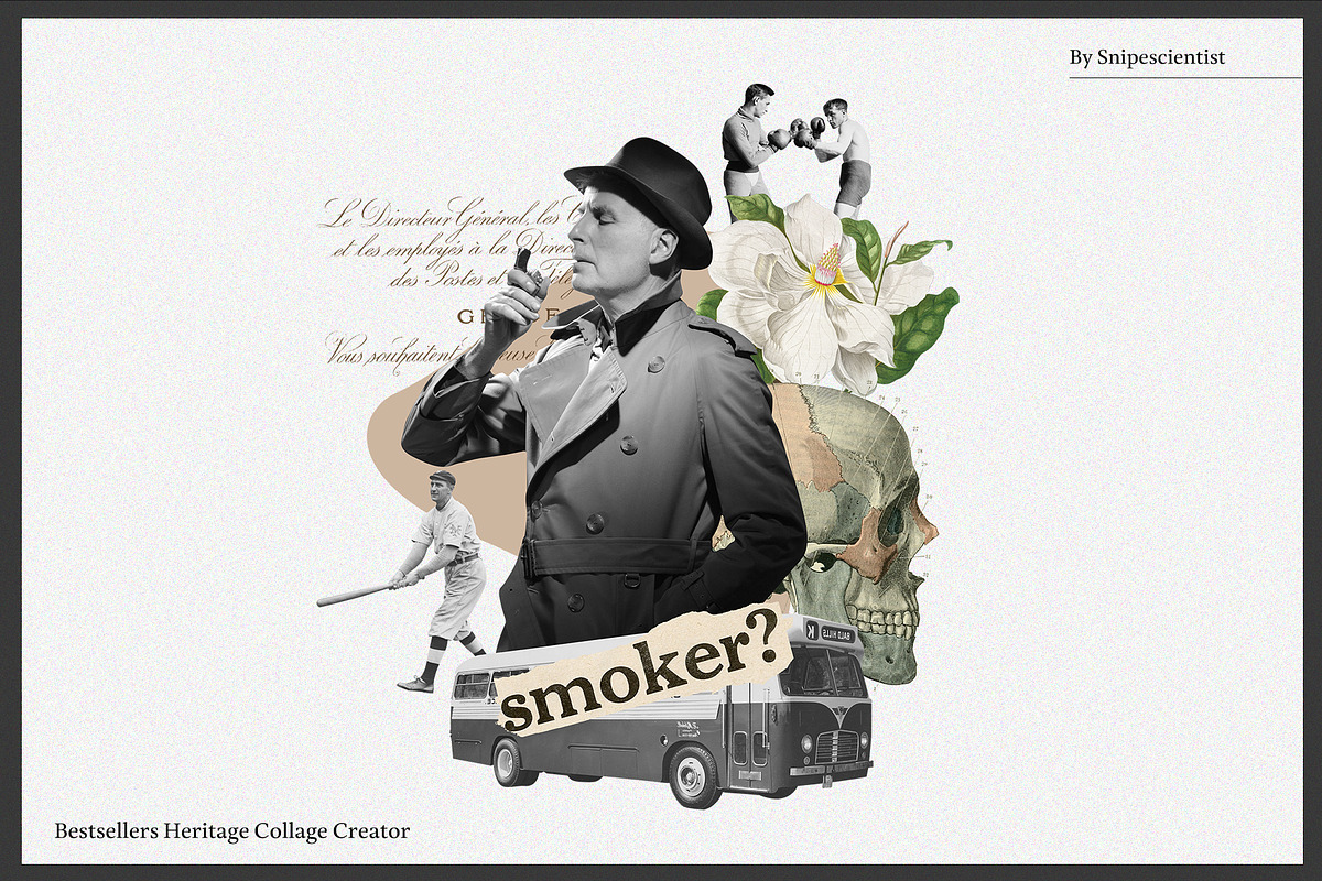 Bestsellers Heritage Collage Creator, an Object Graphic by SNIPESCIENTIST (Photo 24 of 64)