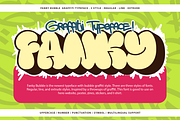 Fanky Bubble Graffiti Typeface, a Font by Fitrah Type (Thumbnail 1 of 12)