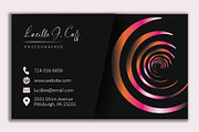 Elegant Photography Business Card, a Business Card Template by designerzDukan (Thumbnail 2 of 3)