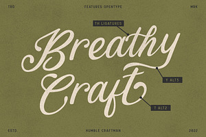 Humble Craftman - Vintage Font Duo