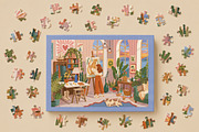A cozy homely atmosphere, a Person Illustration by Chikovnaya (Thumbnail 4 of 5)