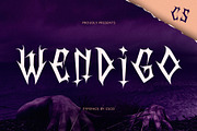 CS Wendigo – Black Metal Font, a Blackletter Font by Craft Supply Co. (Thumbnail 1 of 8)