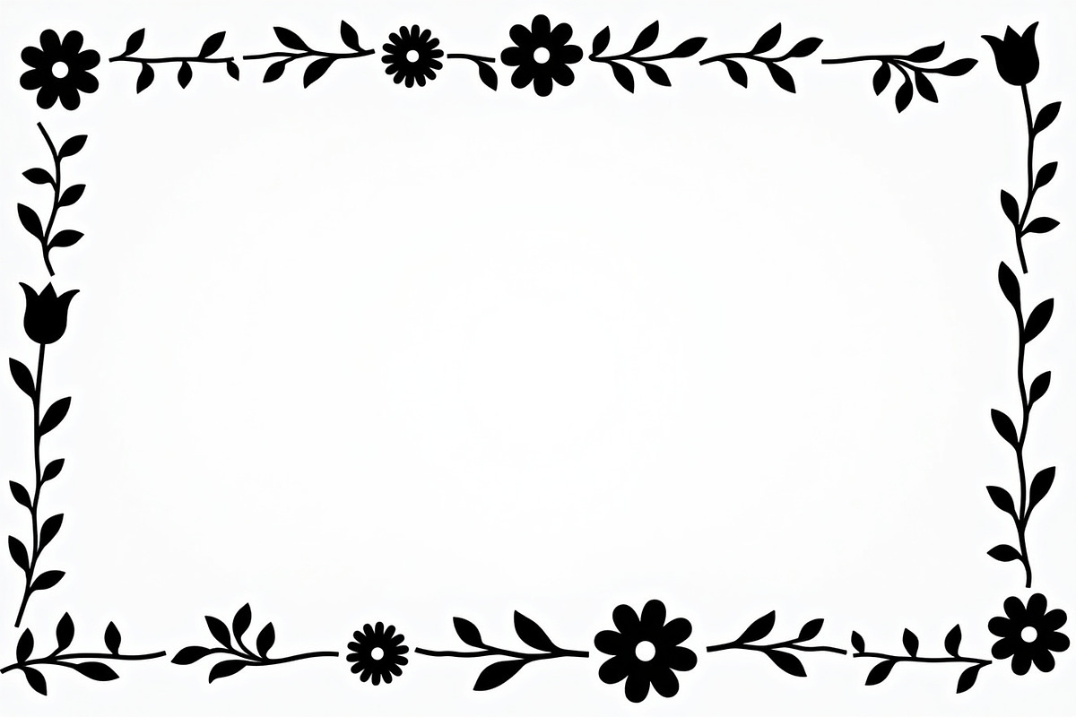 Decorative Flower Frame Bundle, an Illustration by Designs_River (Photo 5 of 10)