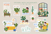 Home Plants | House Plants in Pots, a Decorative Illustration by Berentine.art (Thumbnail 12 of 16)