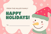 Fox Xmas-V4 Color Font, a Symbol Font by Fox7 By Rattana (Thumbnail 2 of 7)