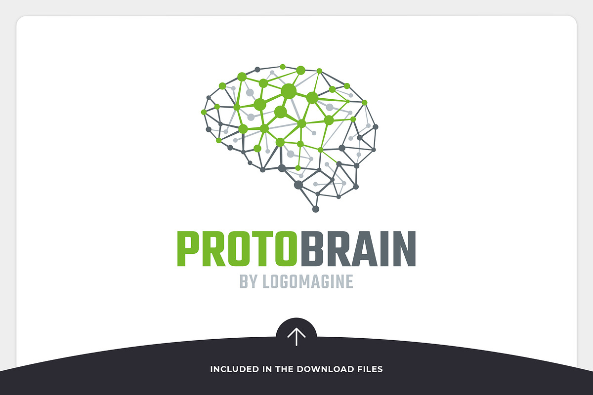Proto Brain Logo Template, a Branding & Logo Template by LOGOMAGINE (Photo 9 of 16)