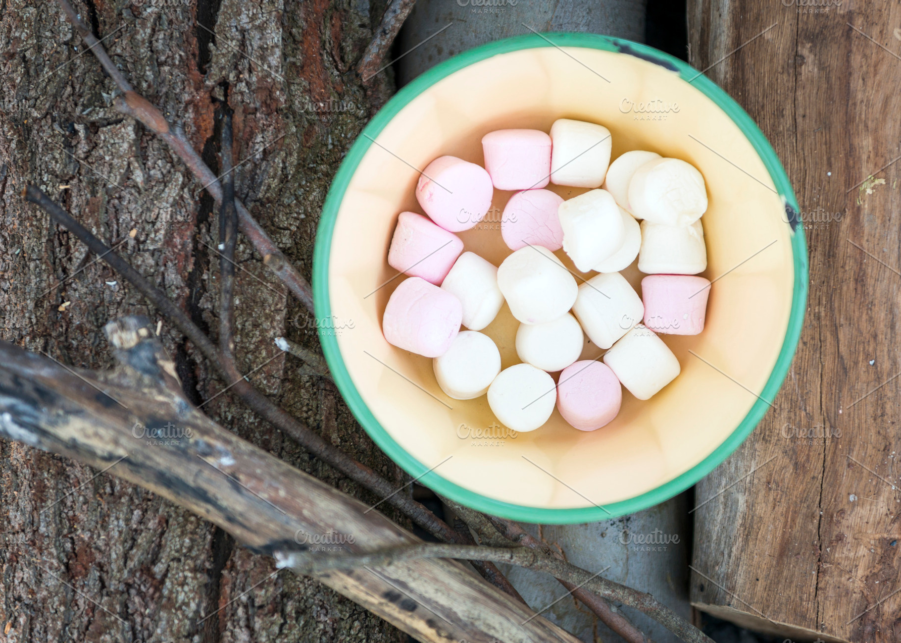 Marshmallows, a Food & Drink Photo by THP Creative