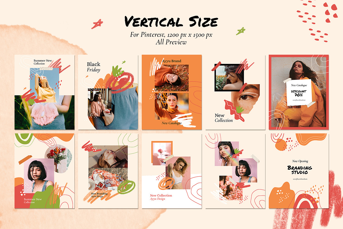 Ayyu-Social Media Brand Templates, a Social Media Template by Invasi Studio (Photo 6 of 13)