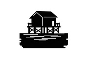 50 Flooded Home Silhouette Bundle, an Illustration by Designs_River (Thumbnail 6 of 51)