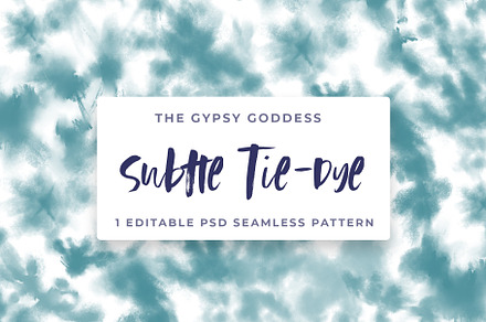 Subtle Tie-Dye Seamless Pattern