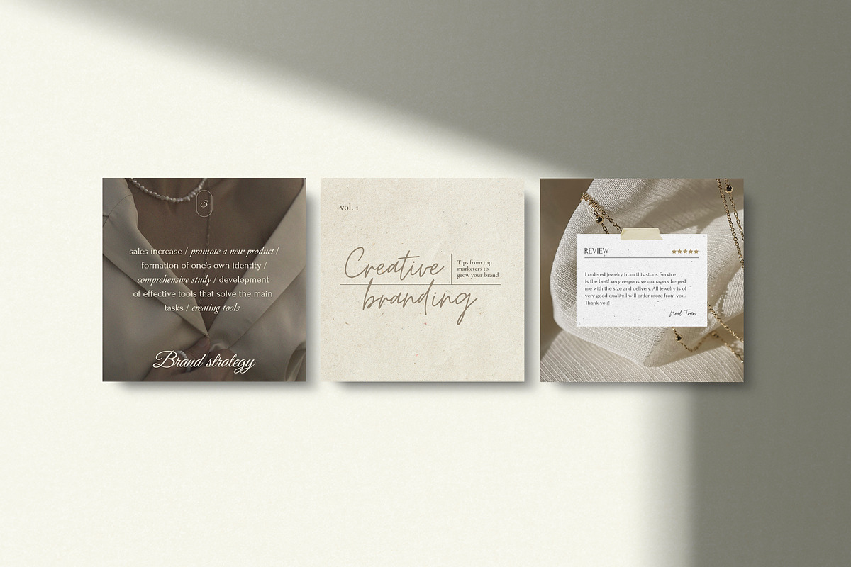 CANVA & PS / Aster Social Media Pack, a Social Media Template by Simple có (Photo 7 of 13)