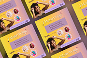 Wig Flyer Social Media Flyer DIY, a Flyer Template by Madhabi Studio (Thumbnail 2 of 3)