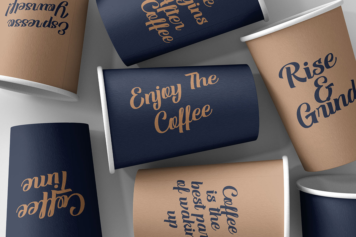 Andior Bold Script Font, a Script Font by RantautypeStudio (Photo 6 of 13)