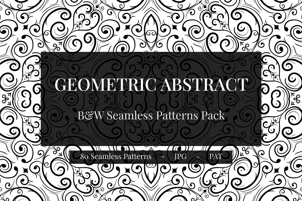 Geometric Abstract Seamless Patterns, a Pattern Graphic by Declipo Patt (Photo 1 of 9)