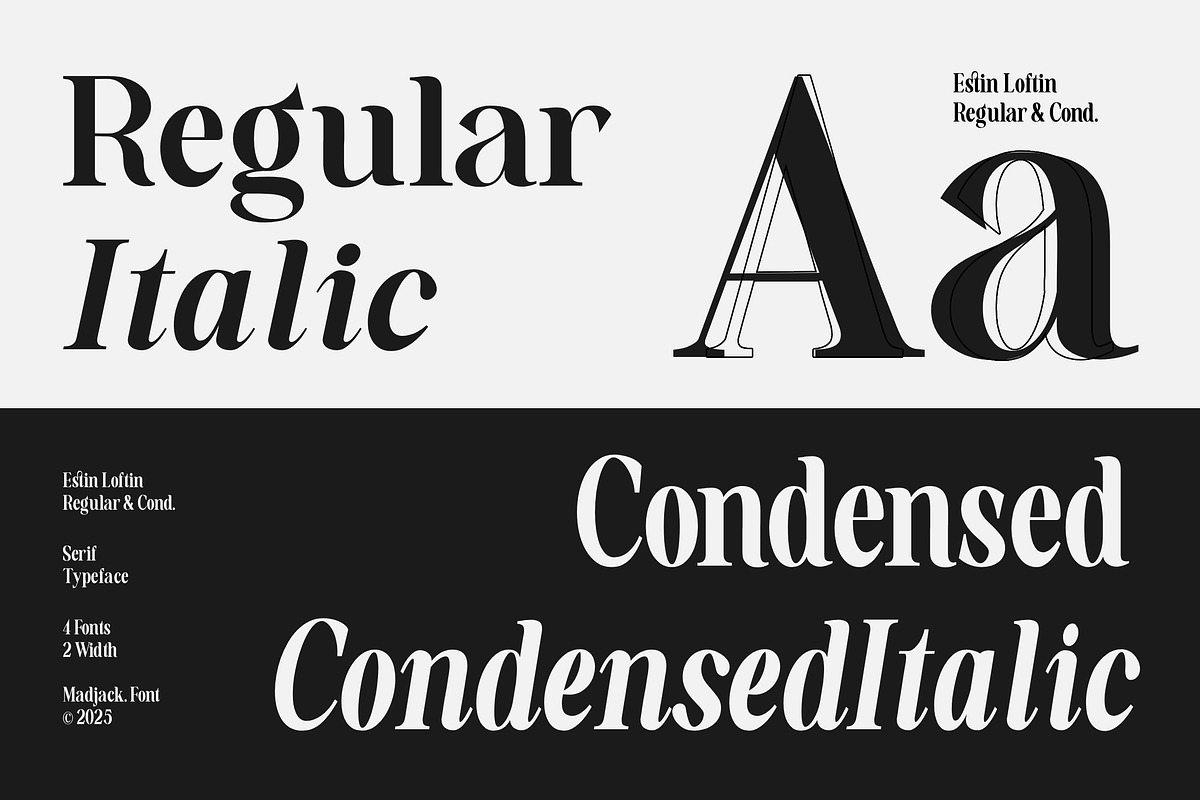 Estin Loftin Serif Font, a Serif Font by Madjack.font (Photo 3 of 15)