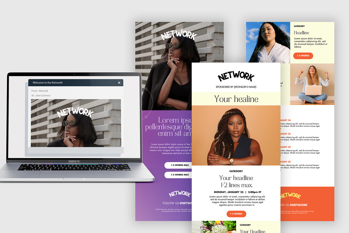 The Network Design Kit, a Branding & Logo Template by Toya (Photo 7 of 9)