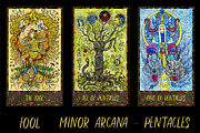Magic Gate Tarot Deck colorful, a Decorative Illustration by Samiramay (Thumbnail 9 of 27)