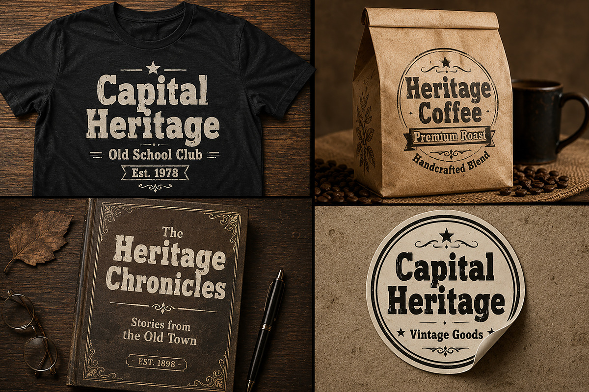 Capital Heritage, a Serif Font by Wow Magic (Photo 7 of 7)