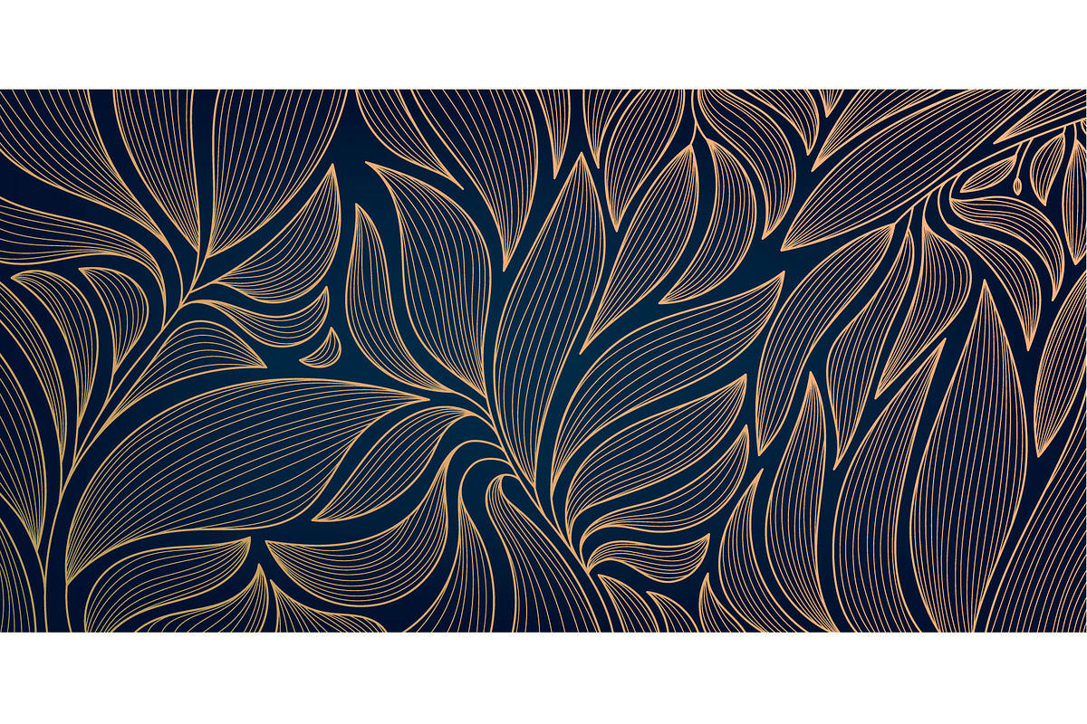 Art Deco Leaves Patterns, a Pattern Graphic by Marylia (Photo 12 of 13)
